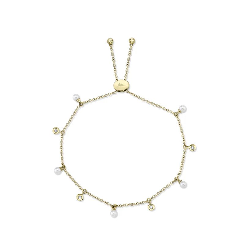 0.04CT DIAMOND & CULTURED PEARL BOLO BRACELET - thegreatputonmv0.04CT DIAMOND & CULTURED PEARL BOLO BRACELET0.04CT DIAMOND & CULTURED PEARL BOLO BRACELET0.04CT DIAMOND & CULTURED PEARL BOLO BRACELETBraceletShy Creationthegreatputonmv0.04CT DIAMOND & CULTURED PEARL BOLO BRACELET09131399