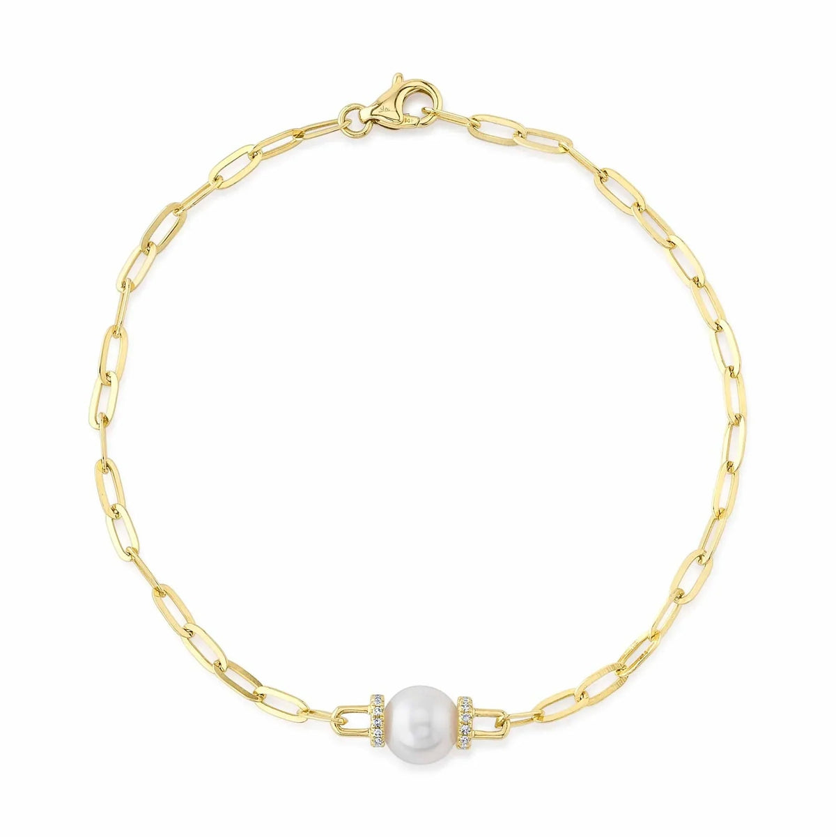 0.07CT DIAMOND & CULTURED PEARL PAPER CLIP LINK BRACELET - thegreatputonmv0.07CT DIAMOND & CULTURED PEARL PAPER CLIP LINK BRACELET0.07CT DIAMOND & CULTURED PEARL PAPER CLIP LINK BRACELET0.07CT DIAMOND & CULTURED PEARL PAPER CLIP LINK BRACELETBraceletShy Creationthegreatputonmv0.07CT DIAMOND & CULTURED PEARL PAPER CLIP LINK BRACELET80164487