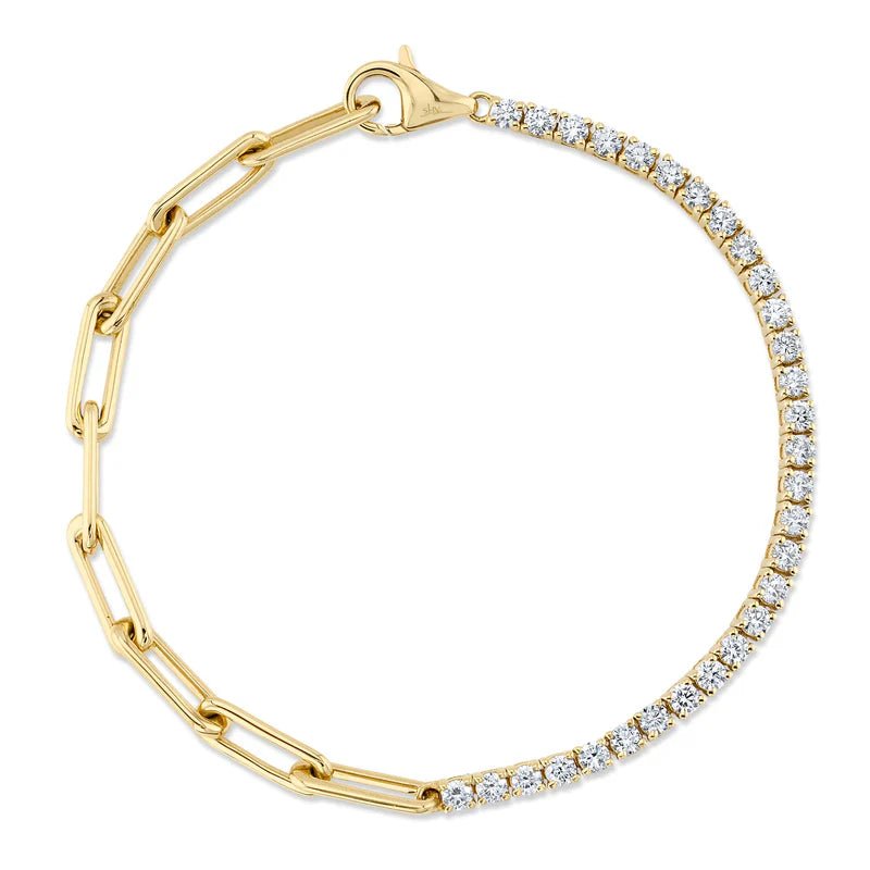 1.50CT DIAMOND PAPER CLIP LINK BRACELET - thegreatputonmv1.50CT DIAMOND PAPER CLIP LINK BRACELET1.50CT DIAMOND PAPER CLIP LINK BRACELET1.50CT DIAMOND PAPER CLIP LINK BRACELETBraceletShy Creationthegreatputonmv1.50CT DIAMOND PAPER CLIP LINK BRACELET03069319