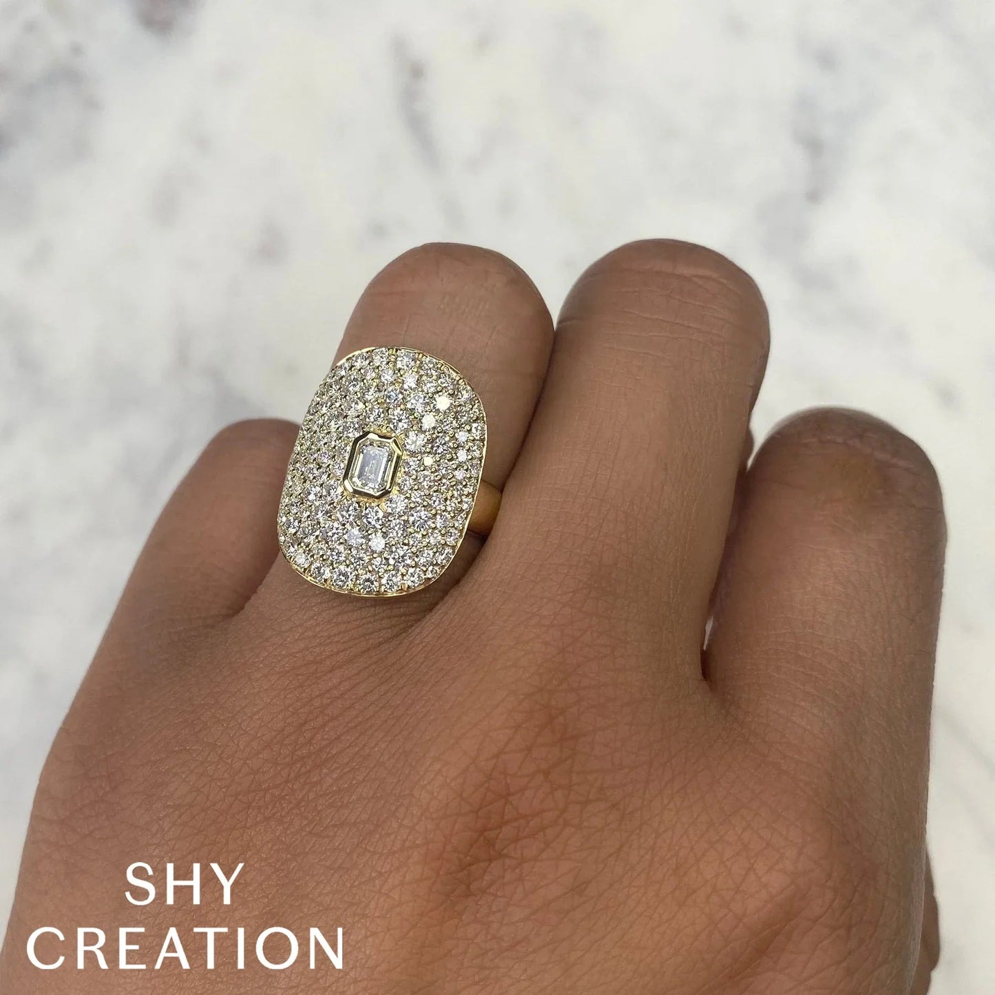 2.19CT DIAMOND EMERALD BEZEL RING - thegreatputonmv2.19CT DIAMOND EMERALD BEZEL RING2.19CT DIAMOND EMERALD BEZEL RING2.19CT DIAMOND EMERALD BEZEL RINGRingShy CreationthegreatputonmvSC220088892.19CT DIAMOND EMERALD BEZEL RINGWhite