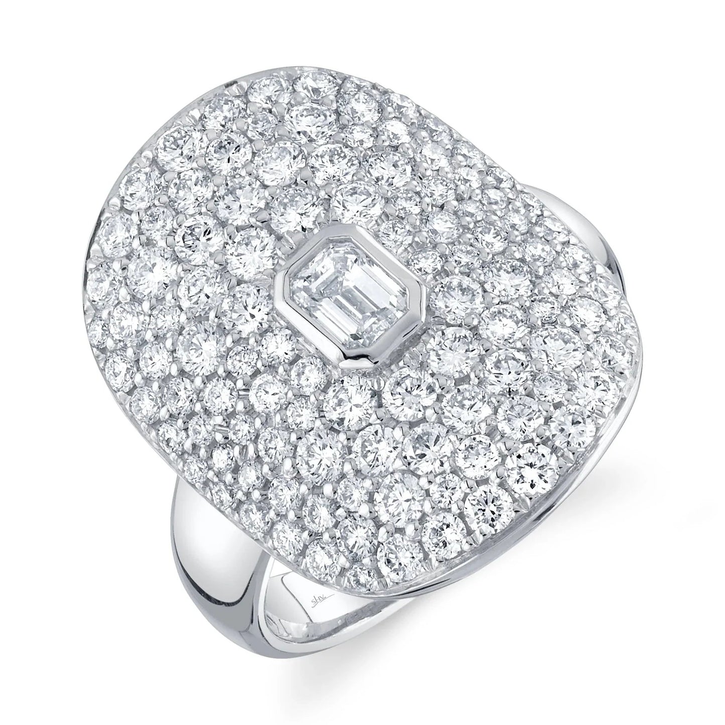 2.19CT DIAMOND EMERALD BEZEL RING - thegreatputonmv2.19CT DIAMOND EMERALD BEZEL RING2.19CT DIAMOND EMERALD BEZEL RING2.19CT DIAMOND EMERALD BEZEL RINGRingShy CreationthegreatputonmvSC220088892.19CT DIAMOND EMERALD BEZEL RINGWhite