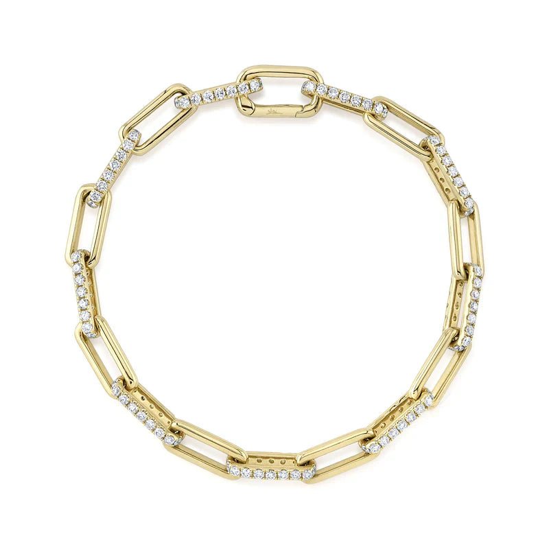 2.21CT DIAMOND PAPER CLIP LINK BRACELET - thegreatputonmv2.21CT DIAMOND PAPER CLIP LINK BRACELET2.21CT DIAMOND PAPER CLIP LINK BRACELET2.21CT DIAMOND PAPER CLIP LINK BRACELETBraceletShy Creationthegreatputonmv2.21CT DIAMOND PAPER CLIP LINK BRACELET21255559