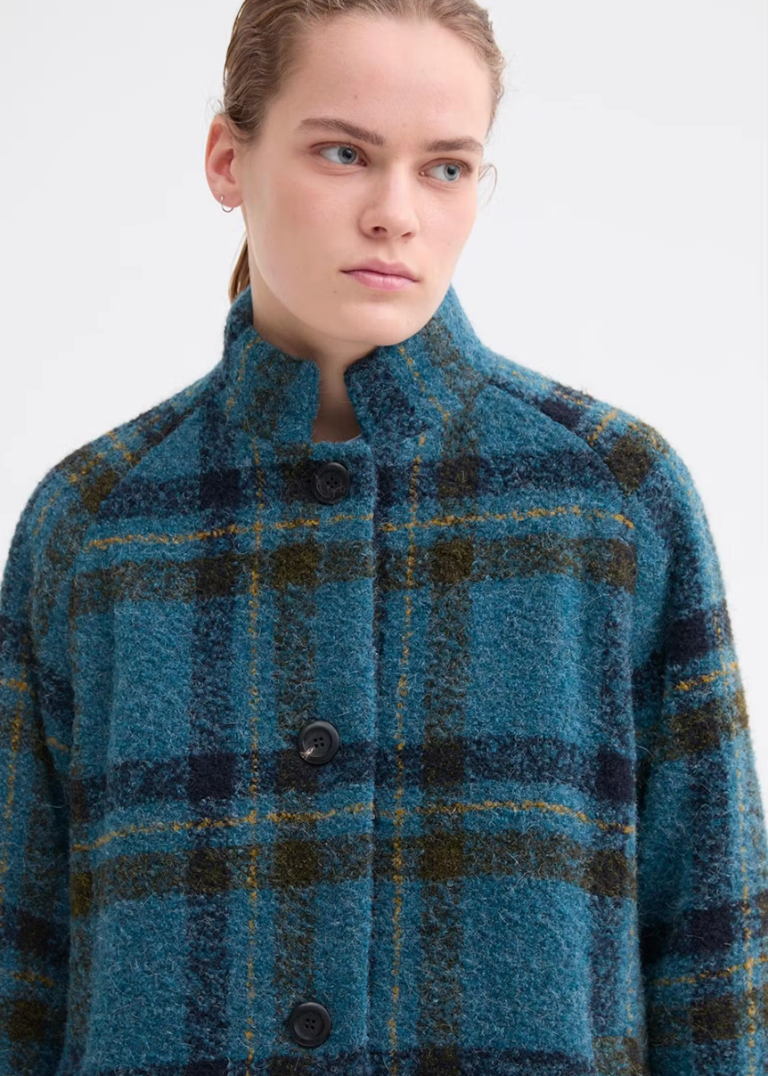 Plaid Coat
