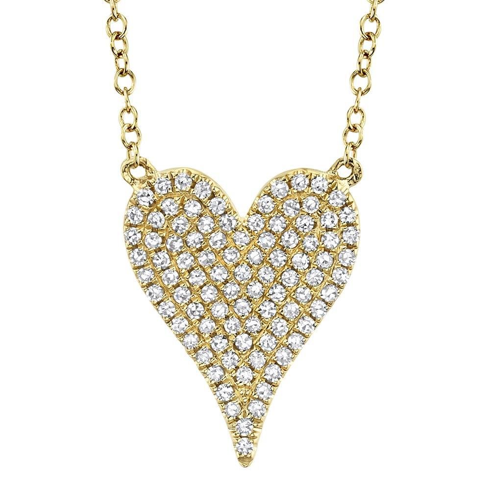 Amor 0.21 CT Diamond Pave Heart Pendant Necklace - thegreatputonmvAmor 0.21 CT Diamond Pave Heart Pendant NecklaceAmor 0.21 CT Diamond Pave Heart Pendant NecklaceAmor 0.21 CT Diamond Pave Heart Pendant NecklaceNecklaceShy CreationthegreatputonmvSC55002005Amor 0.21 CT Diamond Pave Heart Pendant Necklace78660743