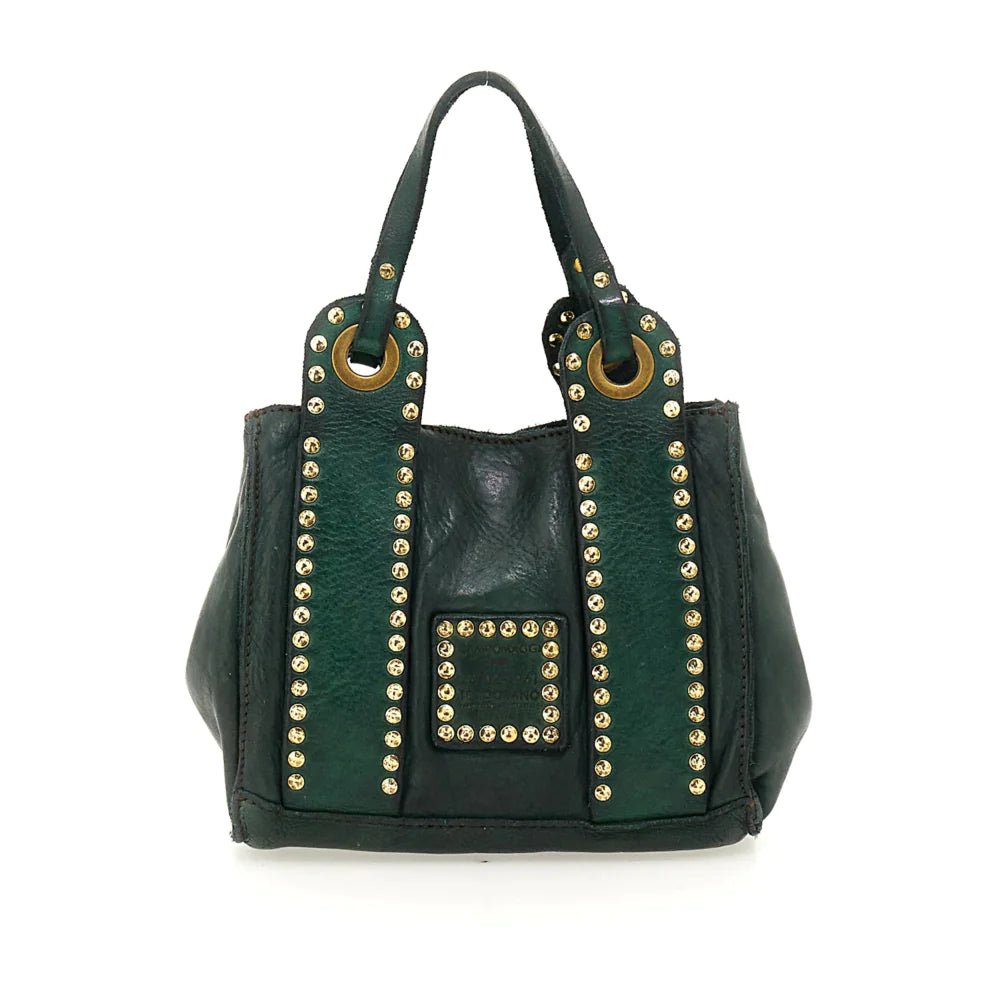 Bella di Notte Handbag - thegreatputonmvBella di Notte HandbagBella di Notte HandbagBella di Notte HandbagCAMPOMAGGIthegreatputonmvC033700ND_X0045_C2505Bella di Notte HandbagGreen Bottle