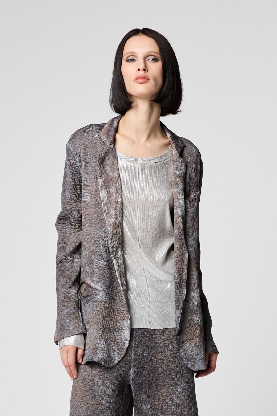 CAMOUFLAGE ON GREY BASE STRETCH SILK REVER JACKET - thegreatputonmvCAMOUFLAGE ON GREY BASE STRETCH SILK REVER JACKETCAMOUFLAGE ON GREY BASE STRETCH SILK REVER JACKETCAMOUFLAGE ON GREY BASE STRETCH SILK REVER JACKETJacketAVANT TOIthegreatputonmv225SD2243SSMV - V - 1CAMOUFLAGE ON GREY BASE STRETCH SILK REVER JACKETSNOCE MOSCATA V01060