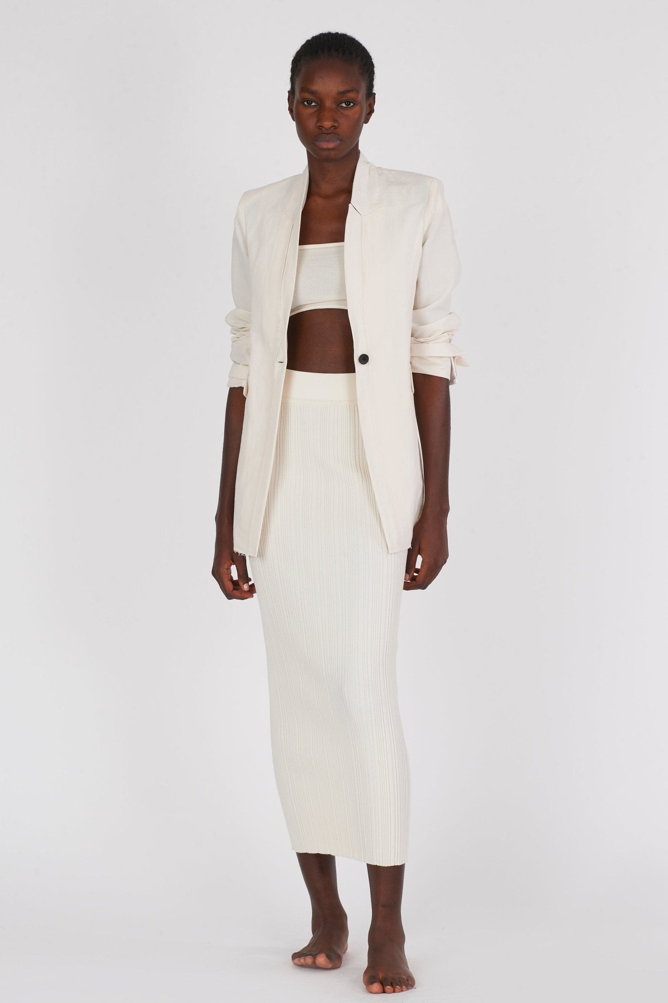 Cotton and Linen Tailoring Jacket - thegreatputonmvCotton and Linen Tailoring JacketCotton and Linen Tailoring JacketCotton and Linen Tailoring JacketWOMEN'S JACKETSISABEL BENENATOthegreatputonmvDW11S24Cotton and Linen Tailoring JacketMILK 0340