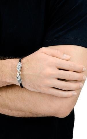 Double Eagle Braided Leather Bracelet - thegreatputonmvDouble Eagle Braided Leather BraceletDouble Eagle Braided Leather BraceletDouble Eagle Braided Leather BraceletbraceletKing BabythegreatputonmvDouble Eagle Braided Leather Bracelet16689287