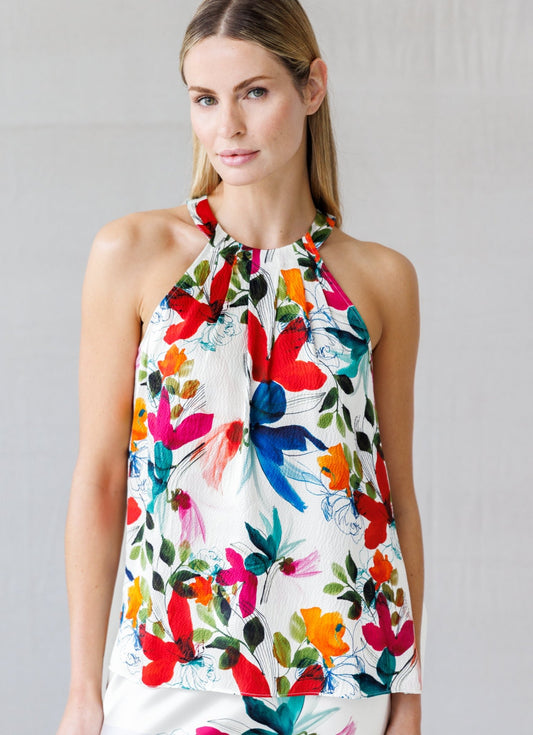 GO DRAPED OVER HALTER PRINTED - thegreatputonmvGO DRAPED OVER HALTER PRINTEDGO DRAPED OVER HALTER PRINTEDGO DRAPED OVER HALTER PRINTEDtopGO SILKthegreatputonmvT1713 - COLAGO DRAPED OVER HALTER PRINTEDXSCOLA
