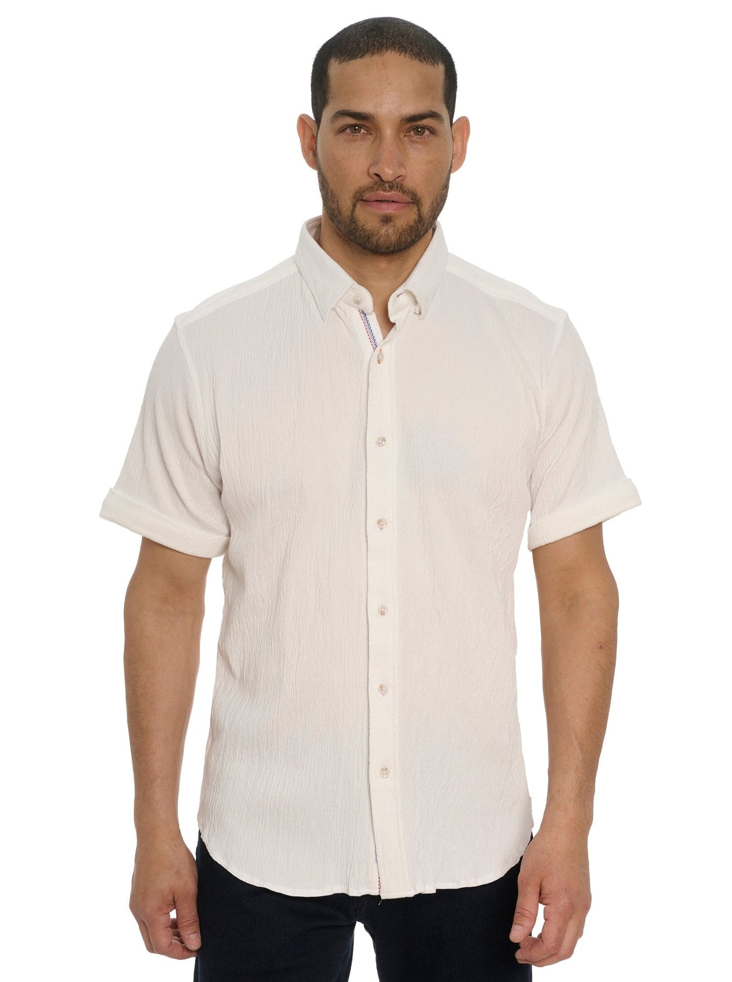 Hammond s/s Klnit Shirt - thegreatputonmvHammond s/s Klnit ShirtHammond s/s Klnit ShirtHammond s/s Klnit ShirtRobert GrahamthegreatputonmvMF242034TFHammond s/s Klnit ShirtMWhite