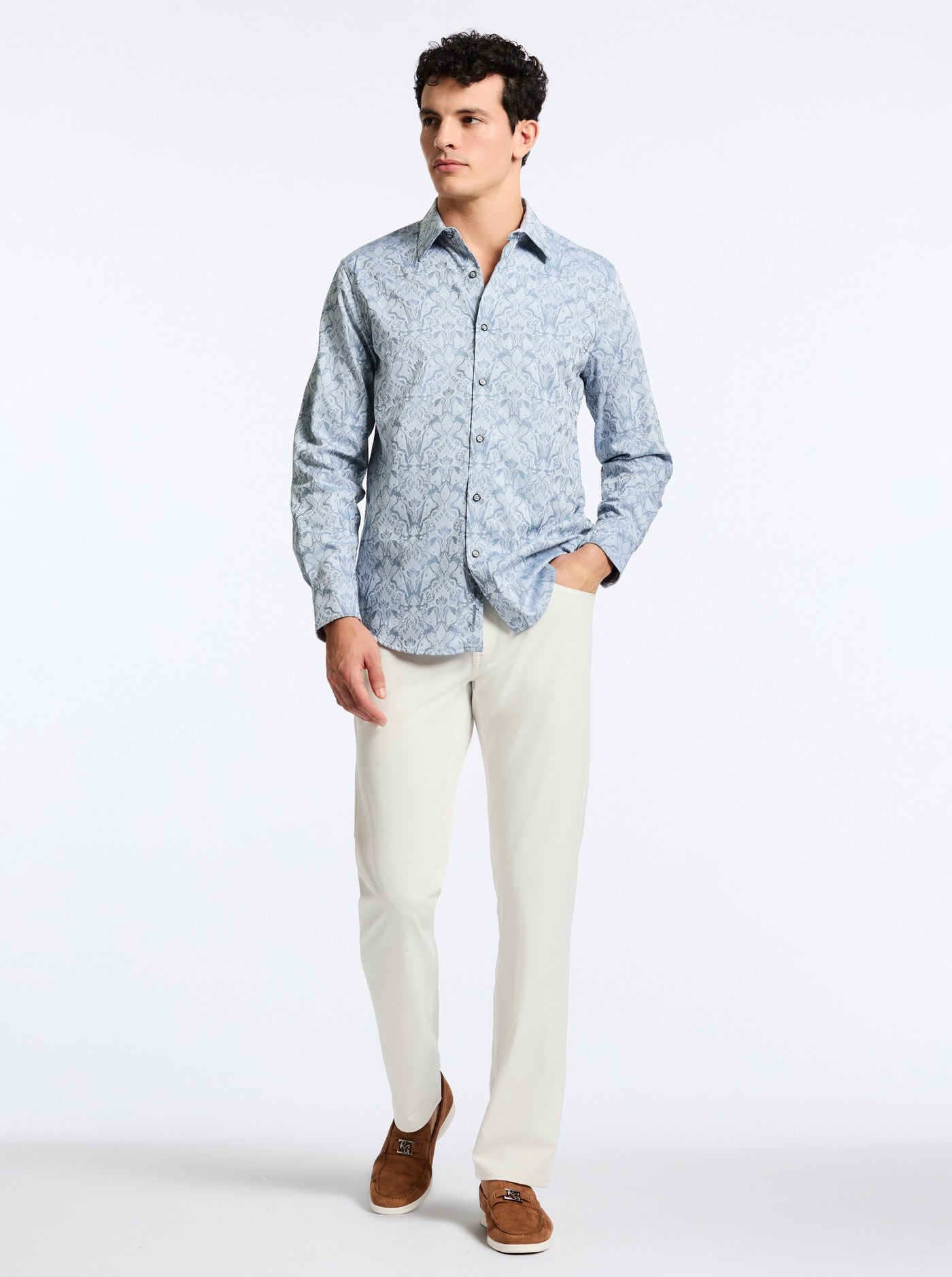Highland l/s woven shirt - thegreatputonmvHighland l/s woven shirtHighland l/s woven shirtHighland l/s woven shirtRobert GrahamthegreatputonmvS25100C - 462Highland l/s woven shirtMSlate blue