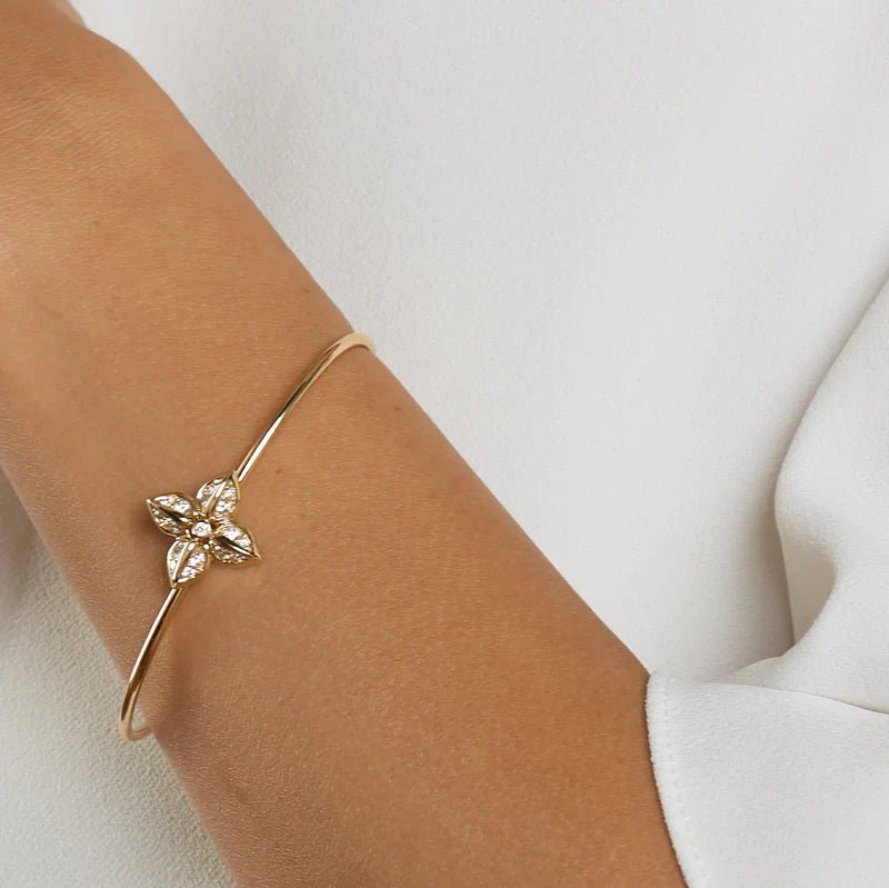Jardin Diamond Flower Bracelets - thegreatputonmvJardin Diamond Flower BraceletsJardin Diamond Flower BraceletsJardin Diamond Flower BraceletsBraceletSynathegreatputonmvSKU: B50749OSCDIAJardin Diamond Flower Bracelets17226631