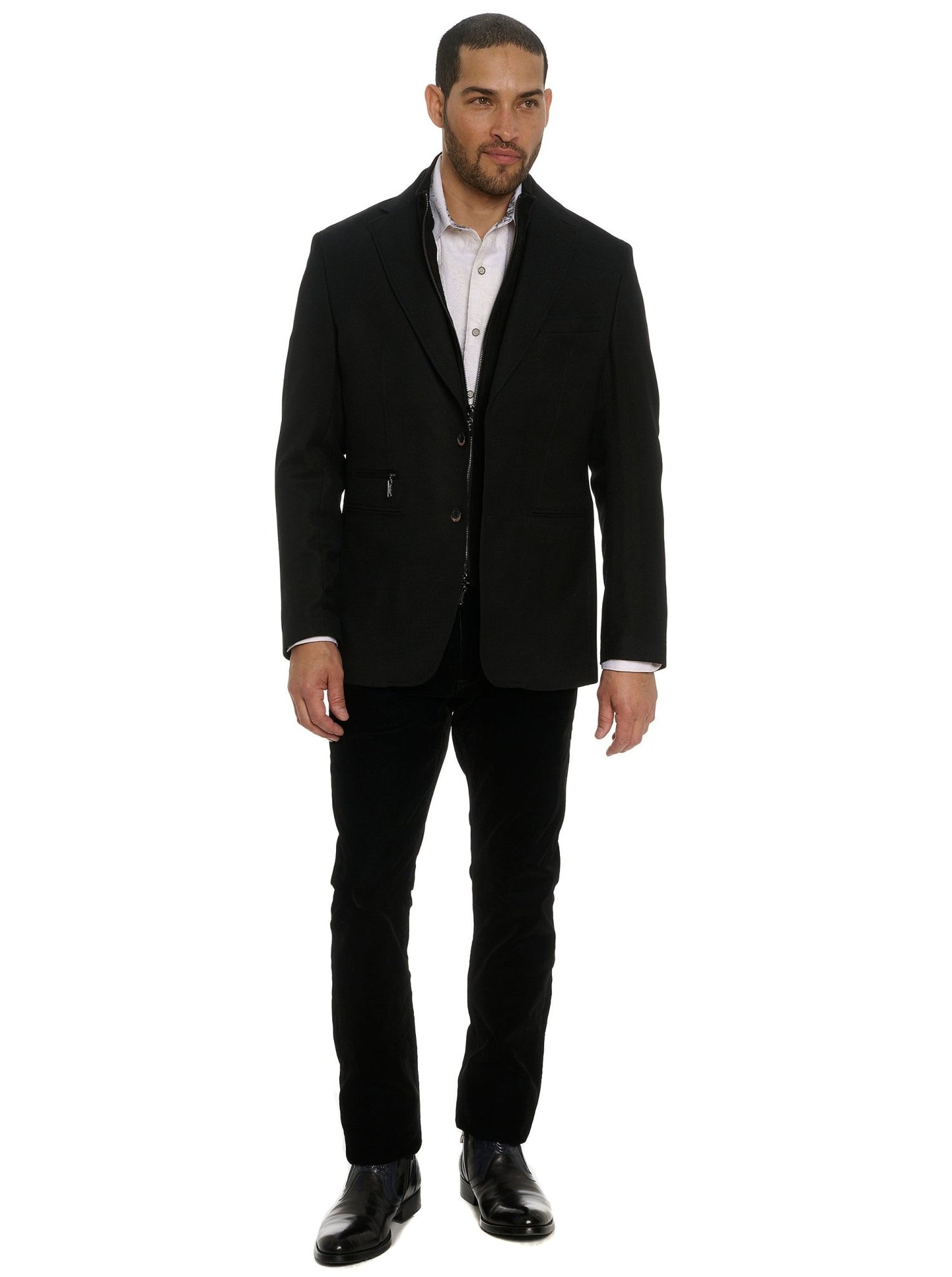 Jetson woven sportcoat - thegreatputonmvJetson woven sportcoatJetson woven sportcoatJetson woven sportcoatRobert GrahamthegreatputonmvRF245036TFJetson woven sportcoat40Black