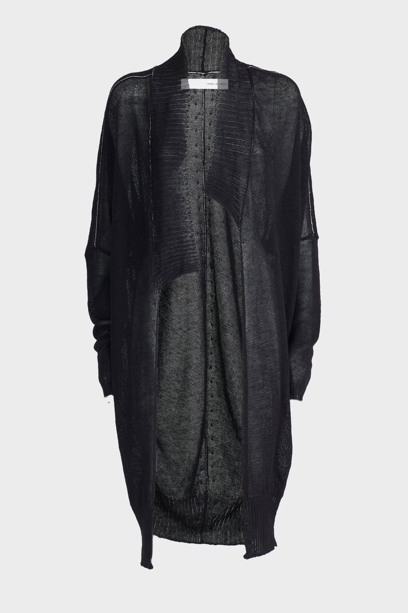 Linen Midi Cardigan - thegreatputonmvLinen Midi CardiganLinen Midi CardiganLinen Midi CardiganWOMEN'S CARDIGANISABEL BENENATOthegreatputonmvDK62S24Linen Midi CardiganBLACK 0140