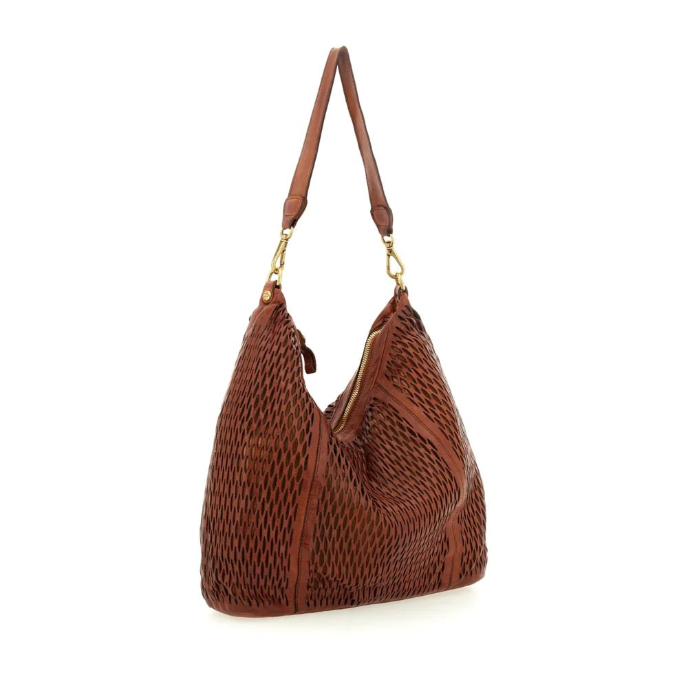 Mangrovia Shoulder Bag - thegreatputonmvMangrovia Shoulder BagMangrovia Shoulder BagMangrovia Shoulder BagCAMPOMAGGIthegreatputonmvC040730ND - X2489 - C1502Mangrovia Shoulder BagCognac