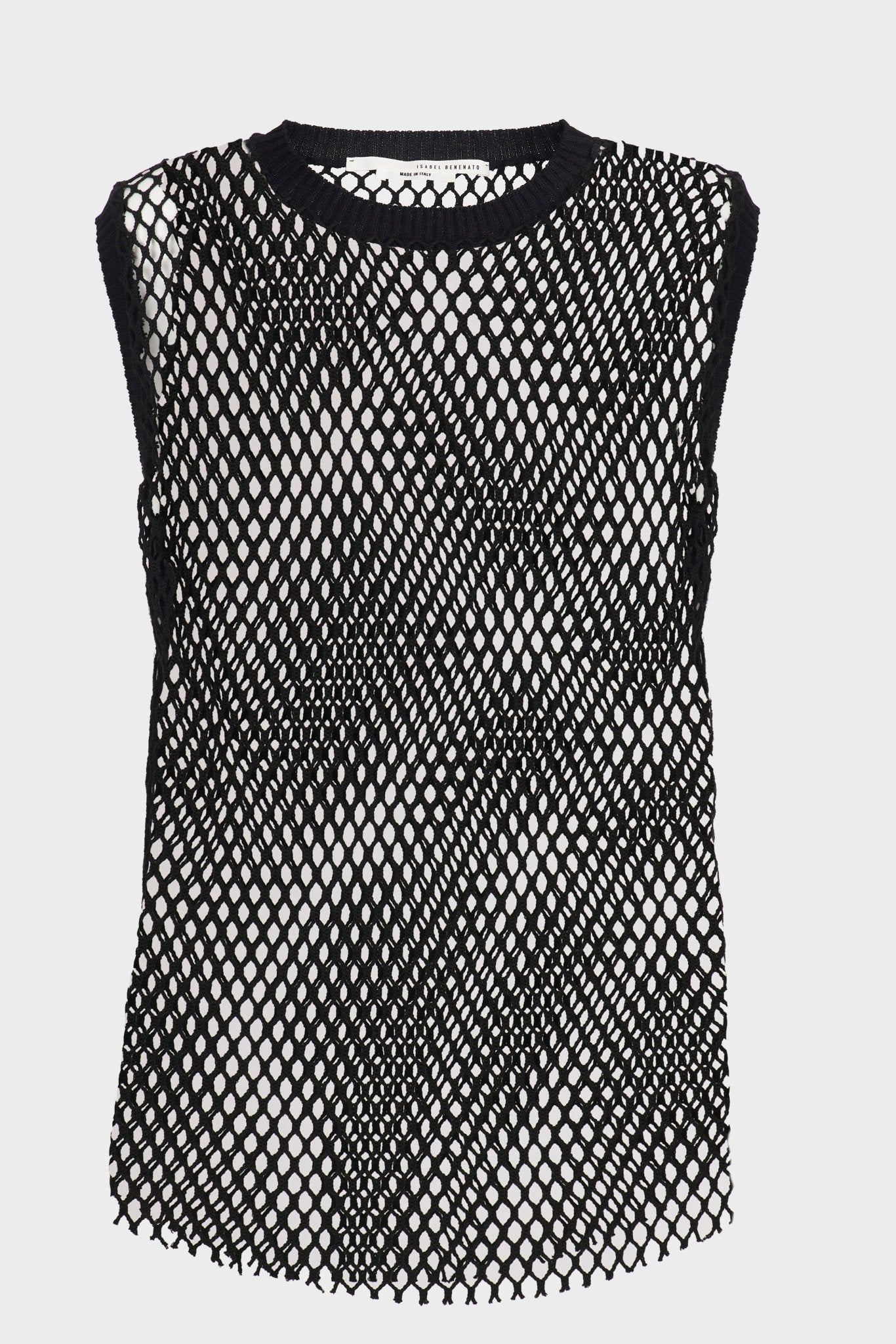 Mesh Oversized Tank Top - thegreatputonmvMesh Oversized Tank TopMesh Oversized Tank TopMesh Oversized Tank TopISABEL BENENATOthegreatputonmvDJ51S25Mesh Oversized Tank TopSBlack