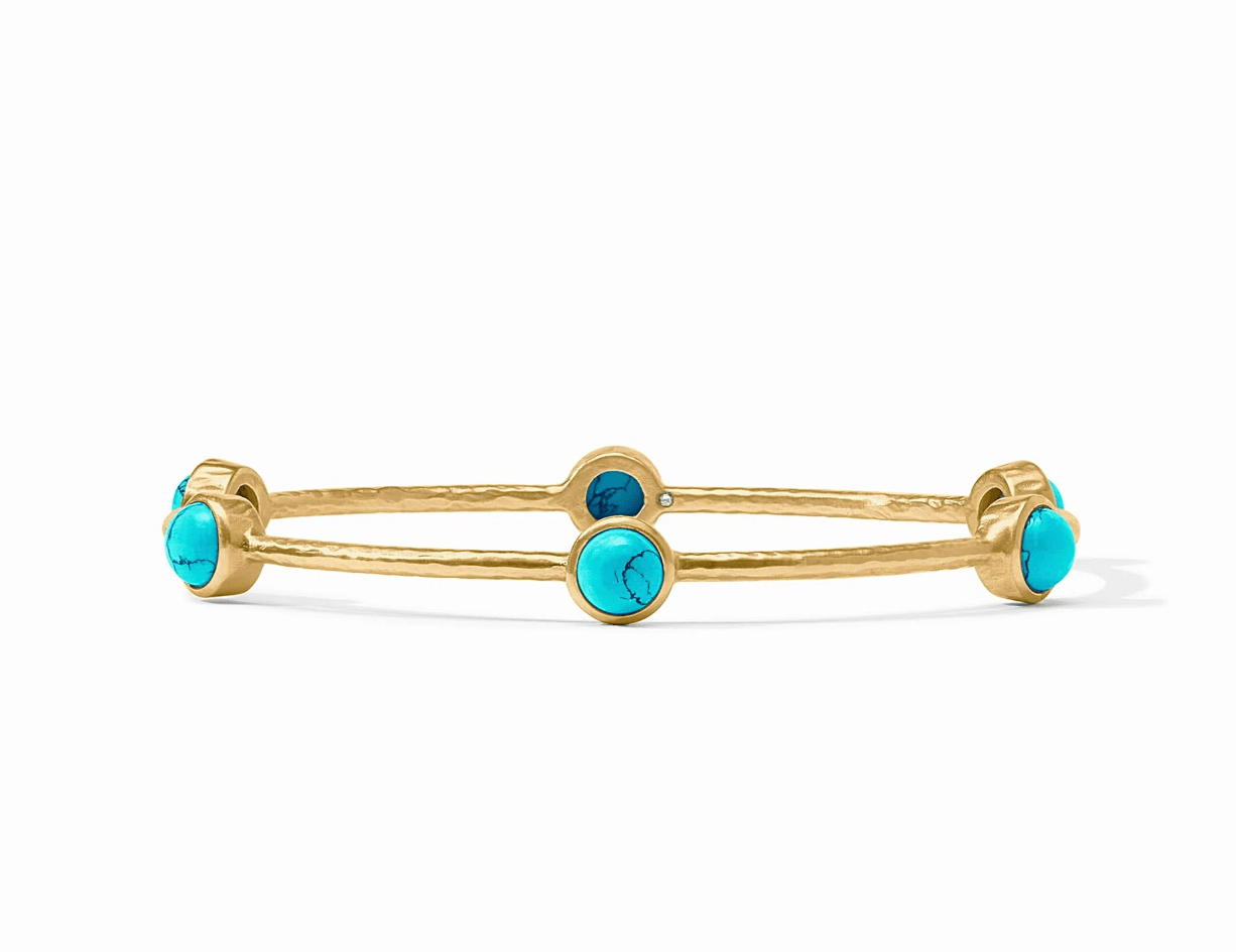 Milano Luxe Bangle - thegreatputonmvMilano Luxe BangleMilano Luxe BangleMilano Luxe BangleBraceletJulie VosthegreatputonmvBG047GTQ-MMilano Luxe BangleTurquoise Bluemedium