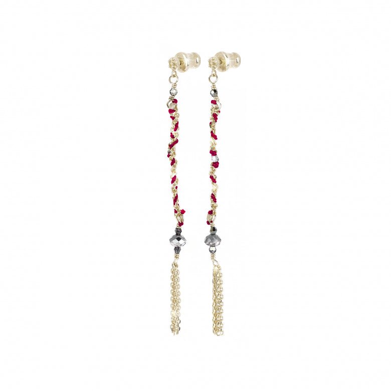 MLS815 - thegreatputonmvMLS815MLS815MLS815EarringsMarie Laure ChamorelthegreatputonmvMLS815Gold & Red38764167