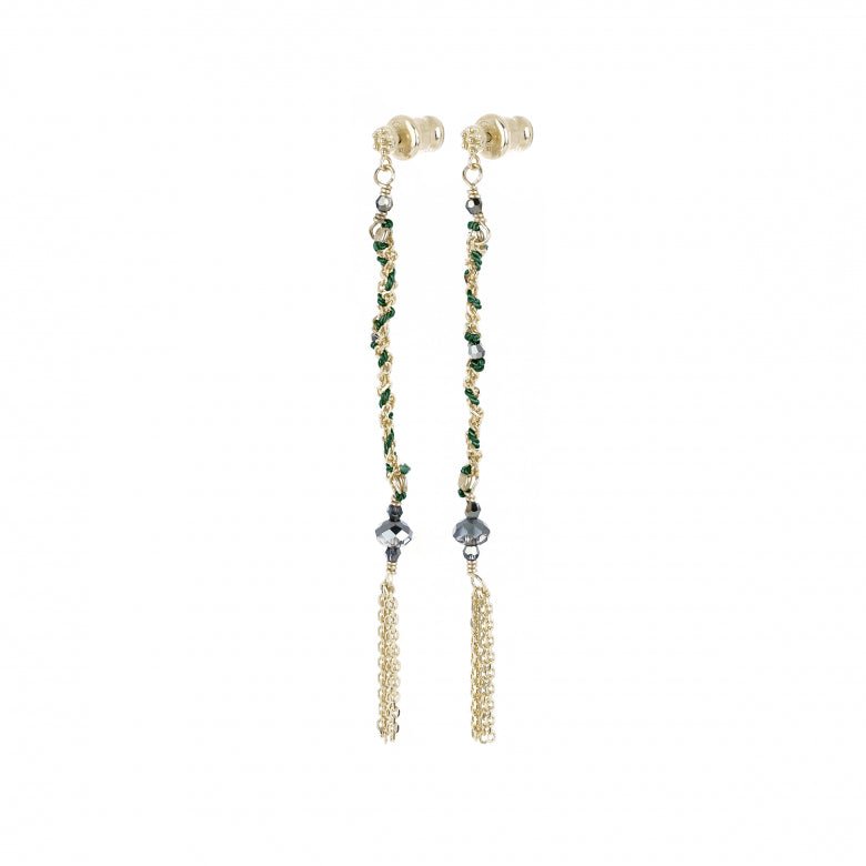 MLS815 - thegreatputonmvMLS815MLS815MLS815EarringsMarie Laure ChamorelthegreatputonmvMLS815Gold & Green38928007