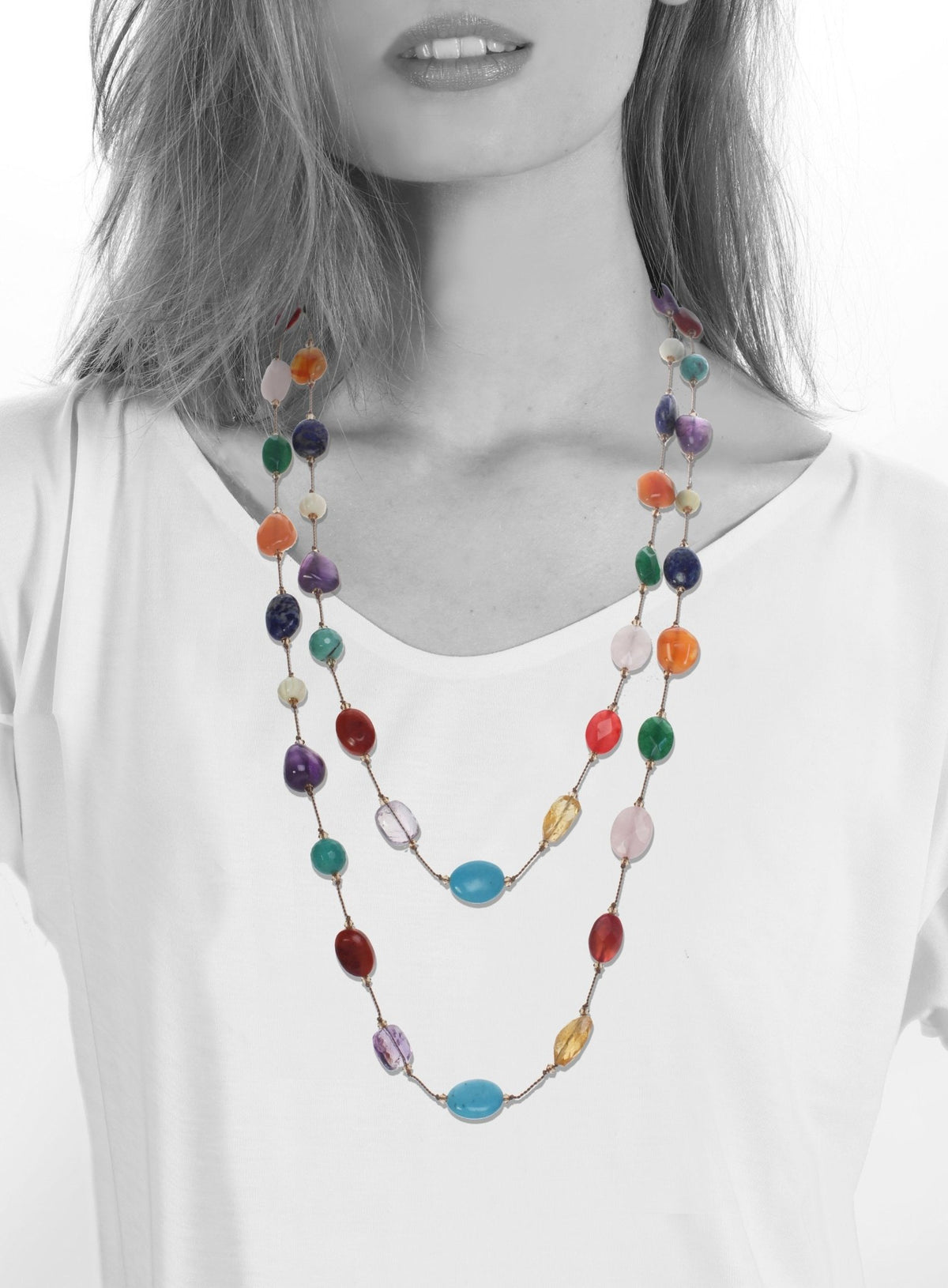 MULTI GEMSTONE, TLN - 661 - thegreatputonmvMULTI GEMSTONE, TLN - 661MULTI GEMSTONE, TLN - 661MULTI GEMSTONE, TLN - 661NecklaceMargo MorrisonthegreatputonmvMULTI GEMSTONE, TLN - 66114358407