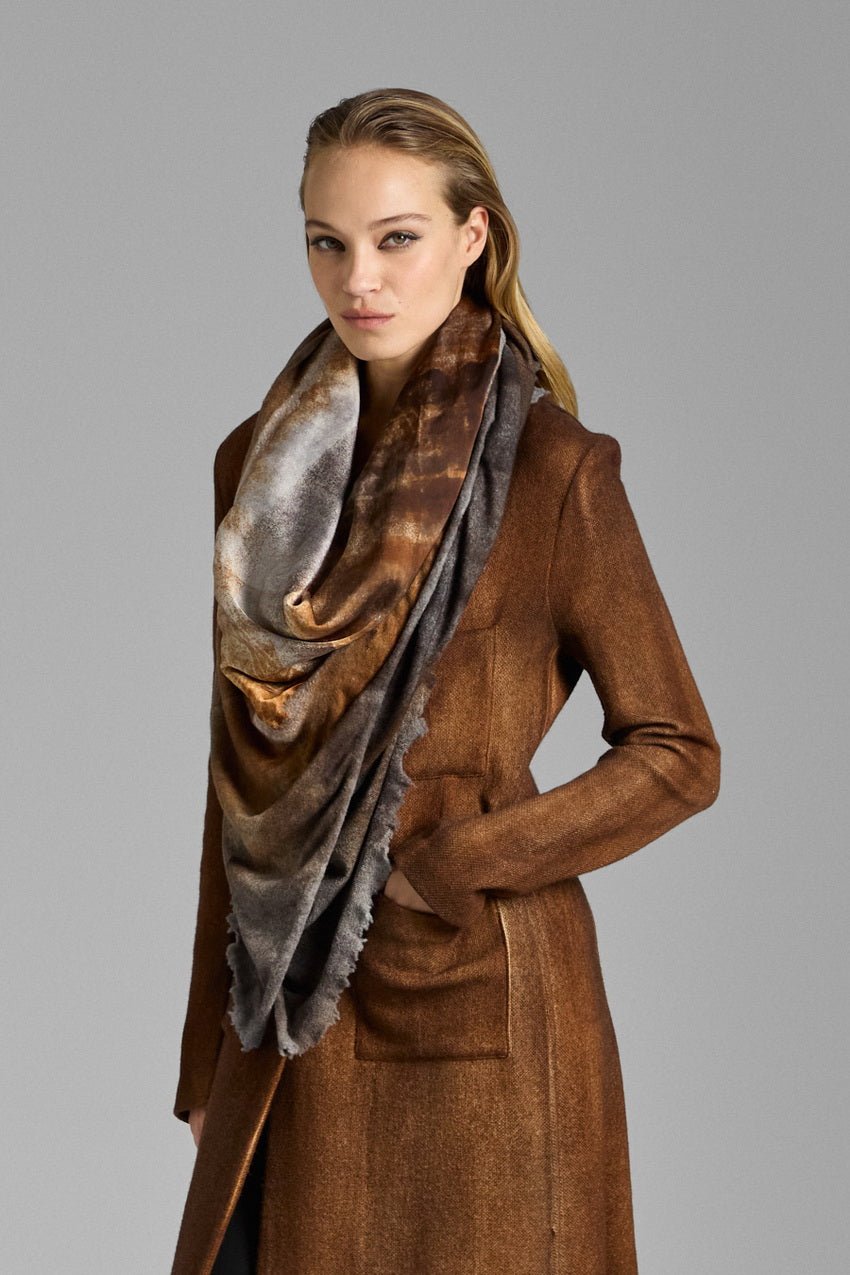 MURALES EFFECT FOULARD SCARF 130x120CM - thegreatputonmvMURALES EFFECT FOULARD SCARF 130x120CMMURALES EFFECT FOULARD SCARF 130x120CMMURALES EFFECT FOULARD SCARF 130x120CMWOMENS SCARVESAVANT TOIthegreatputonmv225WA1003CSFVD - 1MURALES EFFECT FOULARD SCARF 130x120CMANTILOPE V01132