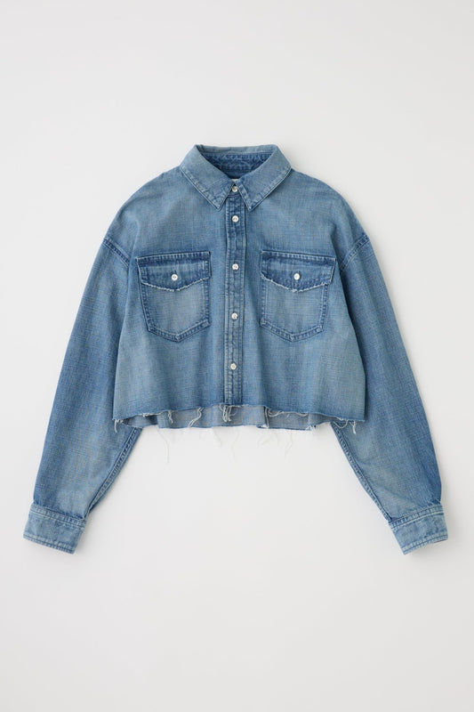 MV MANORHAVEN CROPPED SHIRT - thegreatputonmvMV MANORHAVEN CROPPED SHIRTMV MANORHAVEN CROPPED SHIRTMV MANORHAVEN CROPPED SHIRTJacketMOUSSY VINTAGEthegreatputonmv540ISC11 - 1160MV MANORHAVEN CROPPED SHIRTXSBlue