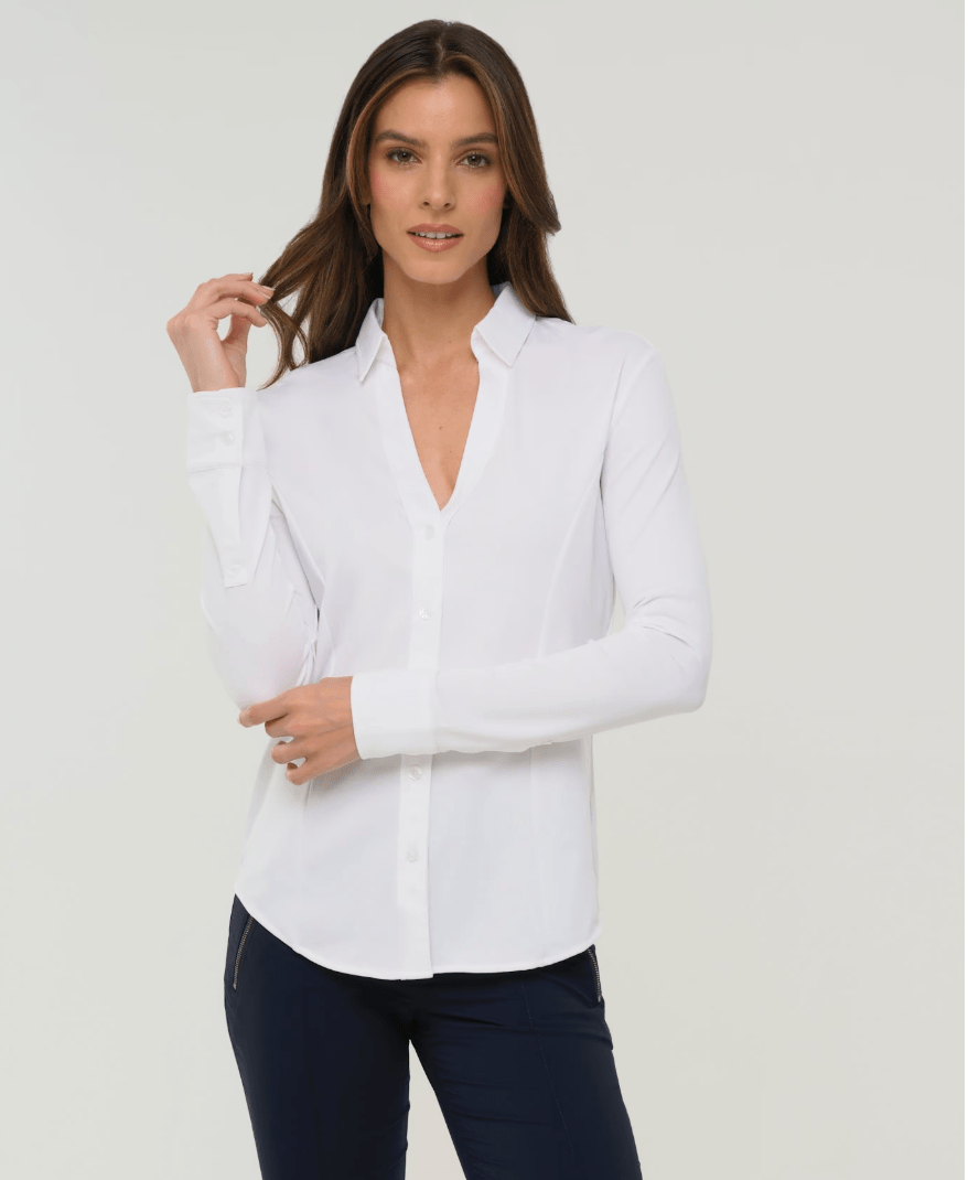 Nikki Longsleeve Pique Shirt - thegreatputonmvNikki Longsleeve Pique ShirtNikki Longsleeve Pique ShirtNikki Longsleeve Pique ShirtTopAnatomiethegreatputonmvAS0219PMNikki Longsleeve Pique ShirtWhiteXS