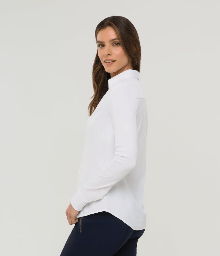 Nikki Longsleeve Pique Shirt - thegreatputonmvNikki Longsleeve Pique ShirtNikki Longsleeve Pique ShirtNikki Longsleeve Pique ShirtTopAnatomiethegreatputonmvAS0219PMNikki Longsleeve Pique ShirtWhiteXS