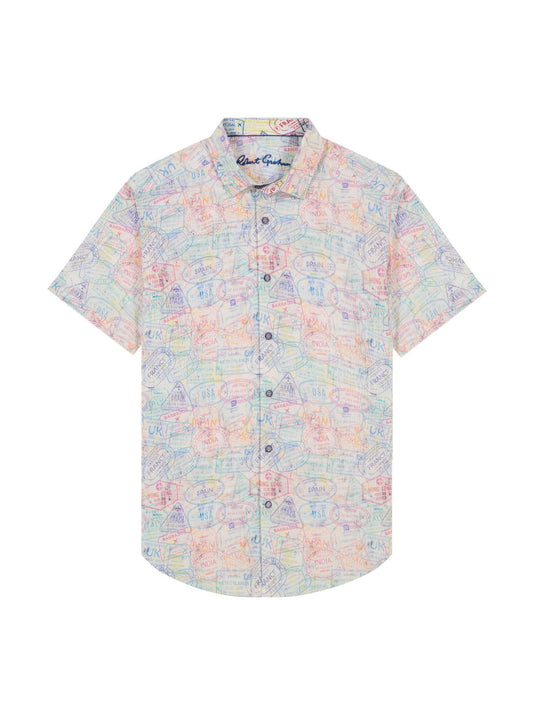 Passport s/s woven shirt - thegreatputonmvPassport s/s woven shirtPassport s/s woven shirtPassport s/s woven shirtRobert GrahamthegreatputonmvP25212C - 960Passport s/s woven shirtMMulticolor