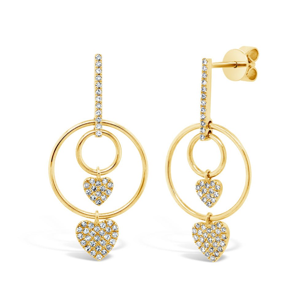 Pave Heart Earrings - thegreatputonmvPave Heart EarringsPave Heart EarringsPave Heart EarringsEarringsShy CreationthegreatputonmvSC55007877Pave Heart Earrings49448583