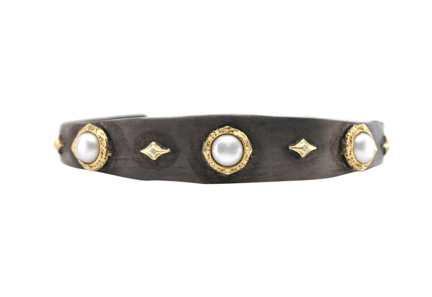 Pearl Station Cuff Bracelet - thegreatputonmvPearl Station Cuff BraceletPearl Station Cuff BraceletPearl Station Cuff BraceletBraceletsArmentathegreatputonmvPearl Station Cuff Bracelet73469319