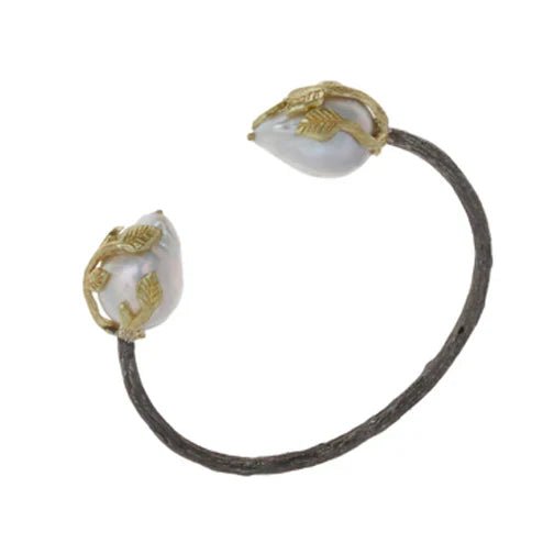 PEARL VINE CUFF - thegreatputonmvPEARL VINE CUFFPEARL VINE CUFFPEARL VINE CUFFBraceletSamira 13thegreatputonmvP - 4550 - BCF - 05PEARL VINE CUFF