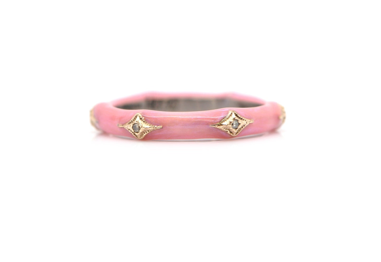 Pink - Mauve Opal Enamel Crivelli Stack Band Ring - thegreatputonmvPink - Mauve Opal Enamel Crivelli Stack Band RingPink - Mauve Opal Enamel Crivelli Stack Band RingPink - Mauve Opal Enamel Crivelli Stack Band RingRingsArmentathegreatputonmv1Pink - Mauve Opal Enamel Crivelli Stack Band Ring6.580269191