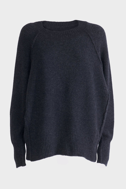 PRE ORDER - Cashmere and Silk Stretch Crewneck Jumper - thegreatputonmvPRE ORDER - Cashmere and Silk Stretch Crewneck JumperPRE ORDER - Cashmere and Silk Stretch Crewneck JumperPRE ORDER - Cashmere and Silk Stretch Crewneck JumperWOMEN'S KNITSISABEL BENENATOthegreatputonmvDK82F24PRE ORDER - Cashmere and Silk Stretch Crewneck JumperBLACK 014252271900