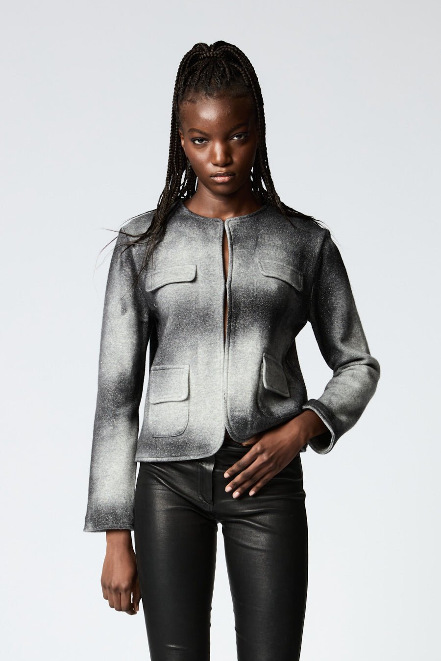 PRE ORDER - DARK MARMO EFFECT LUREX ROUND NECK JACKET - thegreatputonmvPRE ORDER - DARK MARMO EFFECT LUREX ROUND NECK JACKETPRE ORDER - DARK MARMO EFFECT LUREX ROUND NECK JACKETPRE ORDER - DARK MARMO EFFECT LUREX ROUND NECK JACKETWOMEN'S JACKETSAvant Toithegreatputonmv224WD2481AGSV-E-1PRE ORDER - DARK MARMO EFFECT LUREX ROUND NECK JACKETN/NERO V00023S