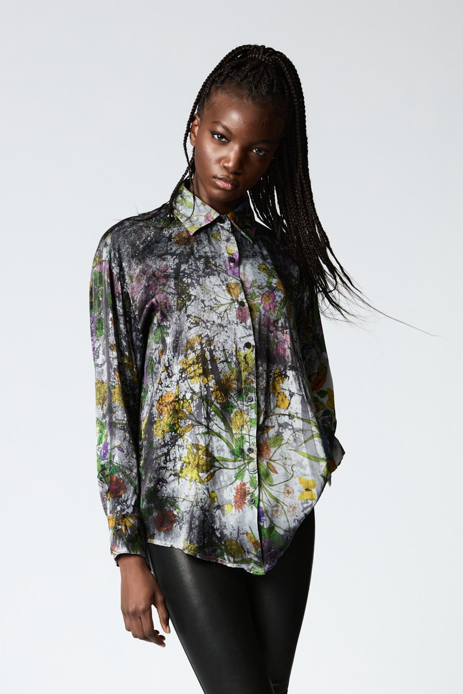 PRE ORDER - WORK OF ART SILK SHIRT - thegreatputonmvPRE ORDER - WORK OF ART SILK SHIRTPRE ORDER - WORK OF ART SILK SHIRTPRE ORDER - WORK OF ART SILK SHIRTWOMEN'S TOPSAvant Toithegreatputonmv224WD2229SFFV-W-1PRE ORDER - WORK OF ART SILK SHIRTN/GHIACCIO V00910S