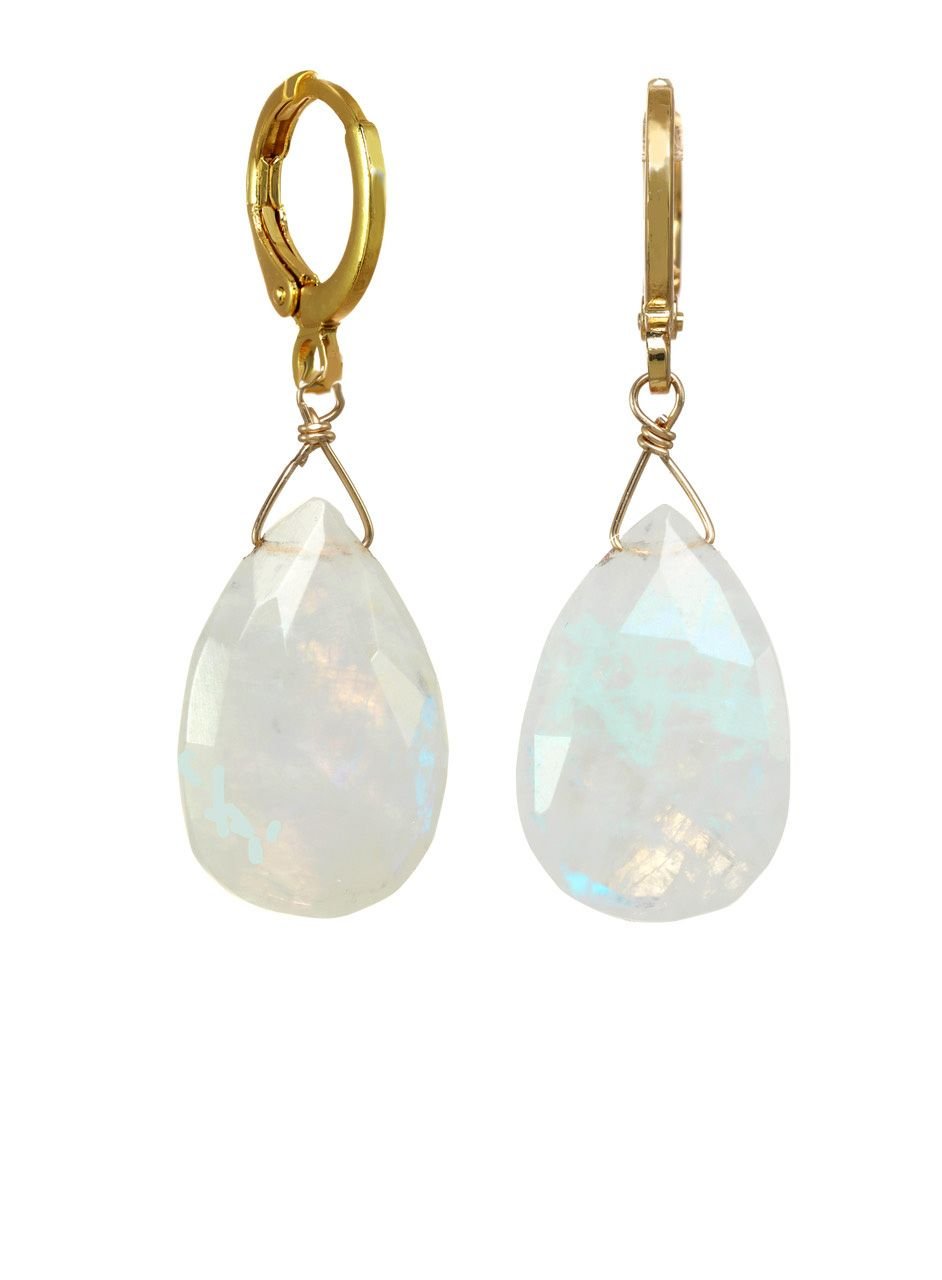 Rainbow Moonstone Teardrop - thegreatputonmvRainbow Moonstone TeardropRainbow Moonstone TeardropRainbow Moonstone TeardropEarringsMargo MorrisonthegreatputonmvEAR1GFHL - RMStrRainbow Moonstone Teardrop66764935