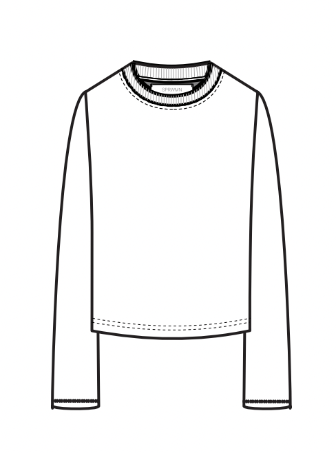 Rib L/S Baby Tee - thegreatputonmvRib L/S Baby TeeRib L/S Baby TeeRib L/S Baby TeeShirts & TopsSPRWMNthegreatputonmvTEE108RIB6Rib L/S Baby TeeXSTruffle