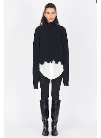 Ribbed Cashmere Turtleneck Sweater - thegreatputonmvRibbed Cashmere Turtleneck SweaterRibbed Cashmere Turtleneck SweaterRibbed Cashmere Turtleneck SweaterISABEL BENENATOthegreatputonmvDK13F25Ribbed Cashmere Turtleneck SweaterSBlack
