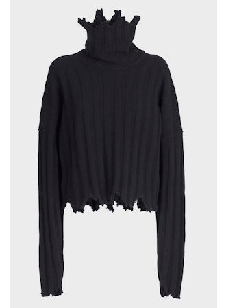 Ribbed Cashmere Turtleneck Sweater - thegreatputonmvRibbed Cashmere Turtleneck SweaterRibbed Cashmere Turtleneck SweaterRibbed Cashmere Turtleneck SweaterISABEL BENENATOthegreatputonmvDK13F25Ribbed Cashmere Turtleneck SweaterSBlack