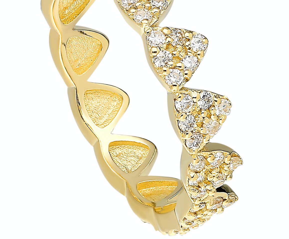 Ring - thegreatputonmvRingRingRingRingsHarikathegreatputonmvHR15114K Yellow gold Ring Pave white diamond: .77CT Size: 7 Made in Turkey57604999