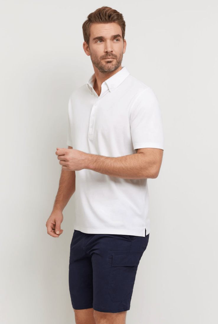 Ryan Polo Shirt - thegreatputonmvRyan Polo ShirtRyan Polo ShirtRyan Polo ShirtShirtANATOMIEthegreatputonmvAM2205Ryan Polo Shirtx smallWhite