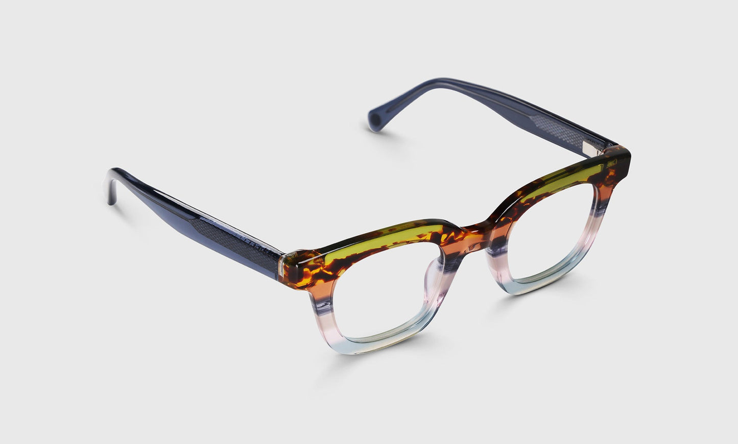 Signal Fire - thegreatputonmvSignal FireSignal FireSignal FireEyebobsthegreatputonmv3432 - 10Signal Fire1.00FL 10 - Blue and Tort Stripe Front with Orange Temples