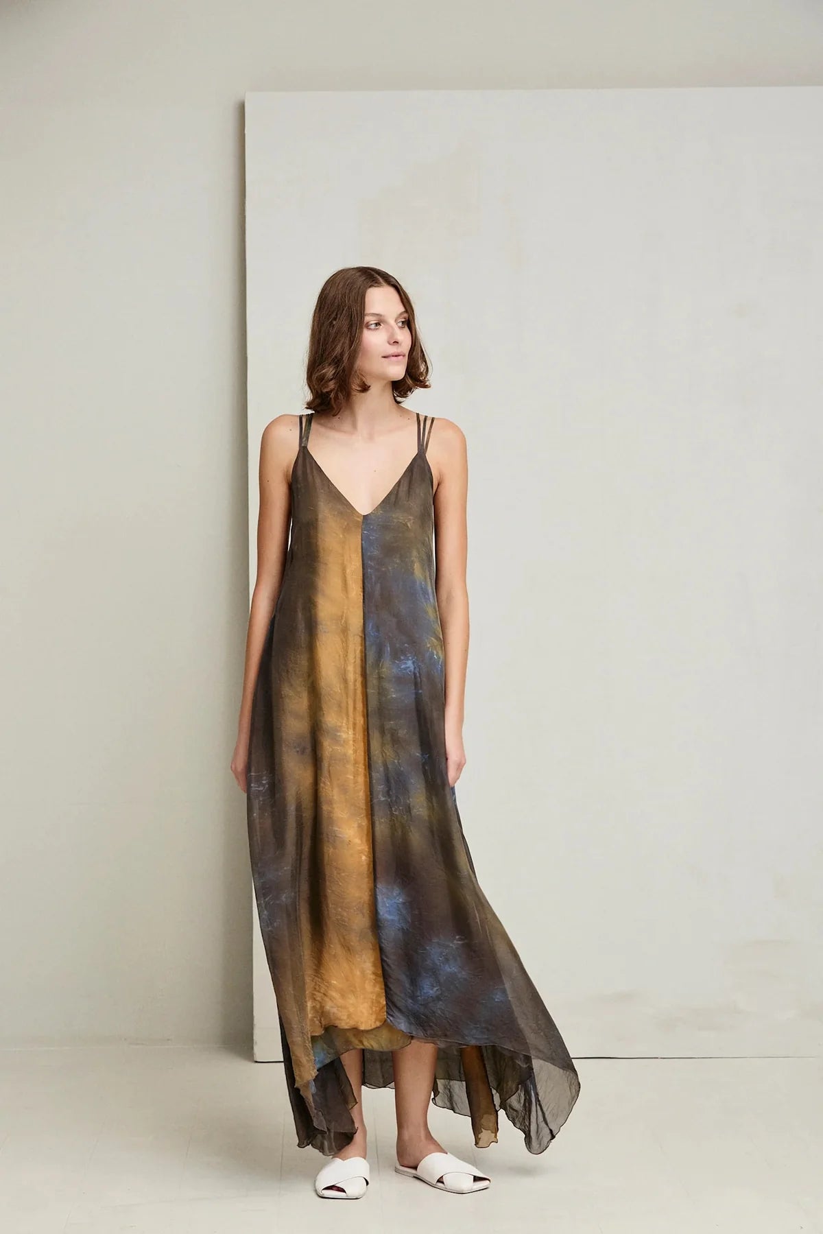 Silk Batik Long Dress - thegreatputonmvSilk Batik Long DressSilk Batik Long DressSilk Batik Long DressdressKristensen du Nordthegreatputonmv25215Silk Batik Long Dress112646172
