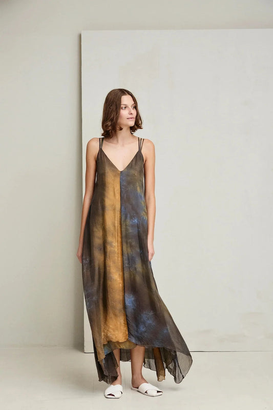 Silk Batik Long Dress - thegreatputonmvSilk Batik Long DressSilk Batik Long DressSilk Batik Long DressdressKristensen du Nordthegreatputonmv25215Silk Batik Long Dress112646172