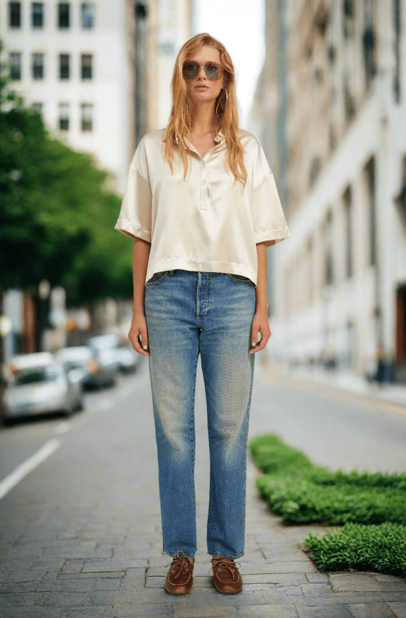 Slim Boyfriend - thegreatputonmvSlim BoyfriendSlim BoyfriendSlim BoyfriendJeansSPRWMNthegreatputonmvStep up your style game with our Slim Boyfriend Jeans, the perfect blend of comfort and contemporary fashion. Crafted from premium denim, these jeans are designed to elevate your casual wardrobe while providing a relaxed fit.26Kate