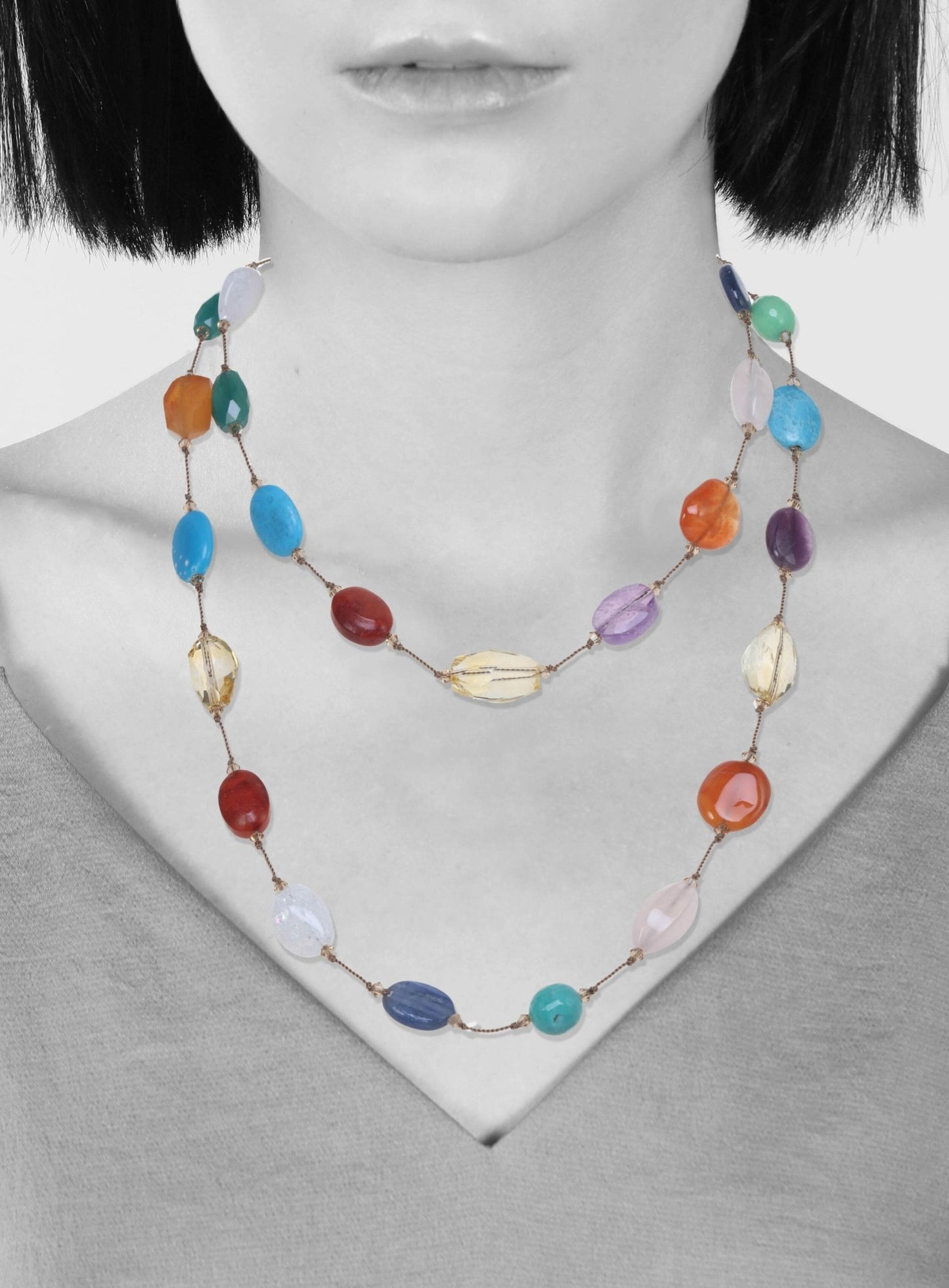 SMALL MULTI - GEMSTONE, LN - 689 - thegreatputonmvSMALL MULTI - GEMSTONE, LN - 689SMALL MULTI - GEMSTONE, LN - 689SMALL MULTI - GEMSTONE, LN - 689NecklaceMargo MorrisonthegreatputonmvSMALL MULTI - GEMSTONE, LN - 68907870343