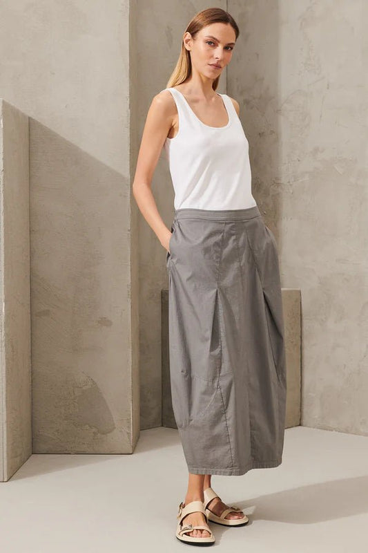 Stretch Cotton Rounded Skirt with Elastic on then back - thegreatputonmvStretch Cotton Rounded Skirt with Elastic on then backStretch Cotton Rounded Skirt with Elastic on then backStretch Cotton Rounded Skirt with Elastic on then backWOMEN'S SKIRTSTransitthegreatputonmvCFDTRWM226Stretch Cotton Rounded Skirt with Elastic on then back112 GREY
