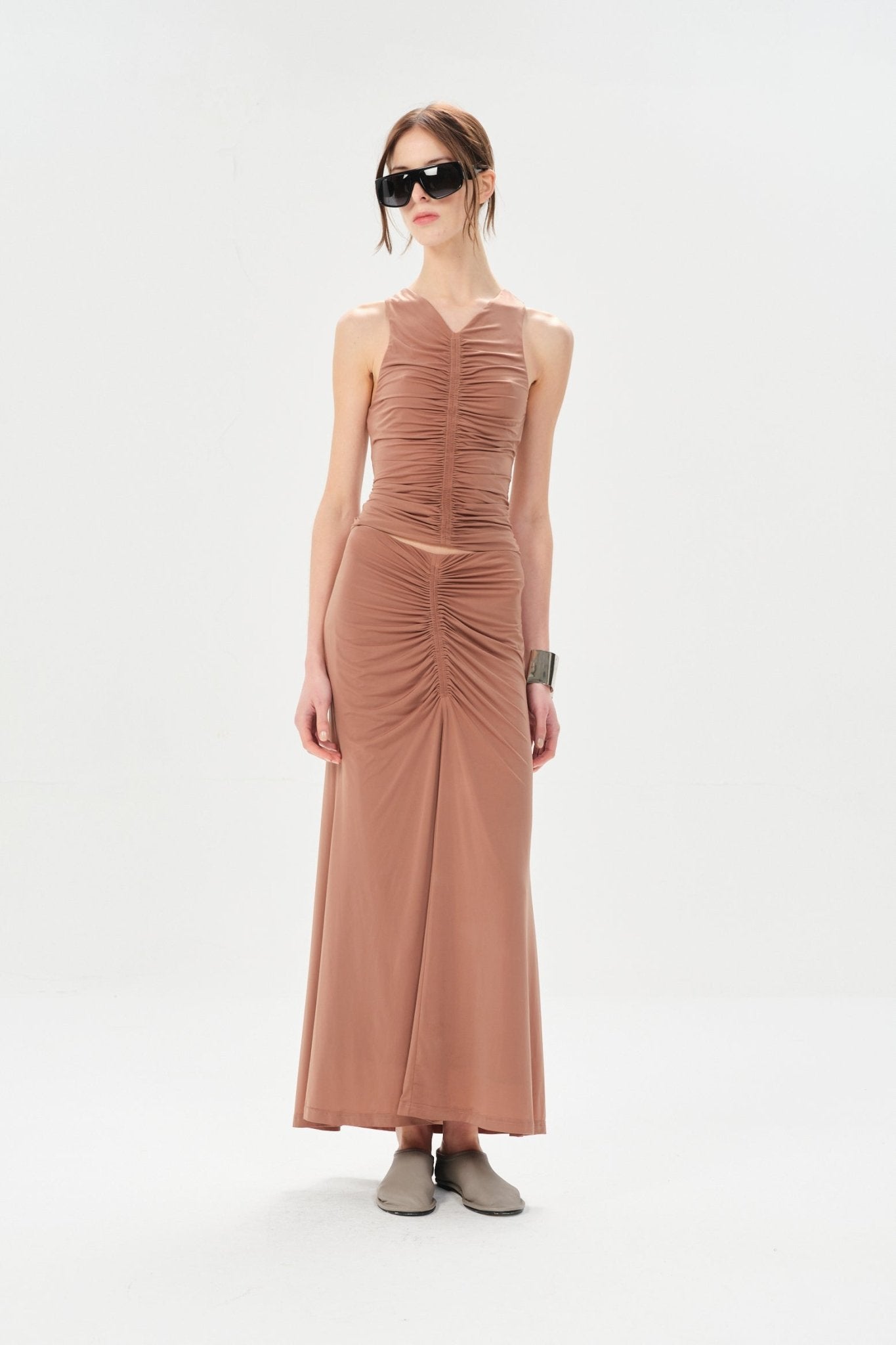 Thames Anna Midi Skirt - thegreatputonmvThames Anna Midi SkirtThames Anna Midi SkirtThames Anna Midi SkirtSkirtsMaria Cherthegreatputonmv1409230Thames Anna Midi SkirtXSTobacco