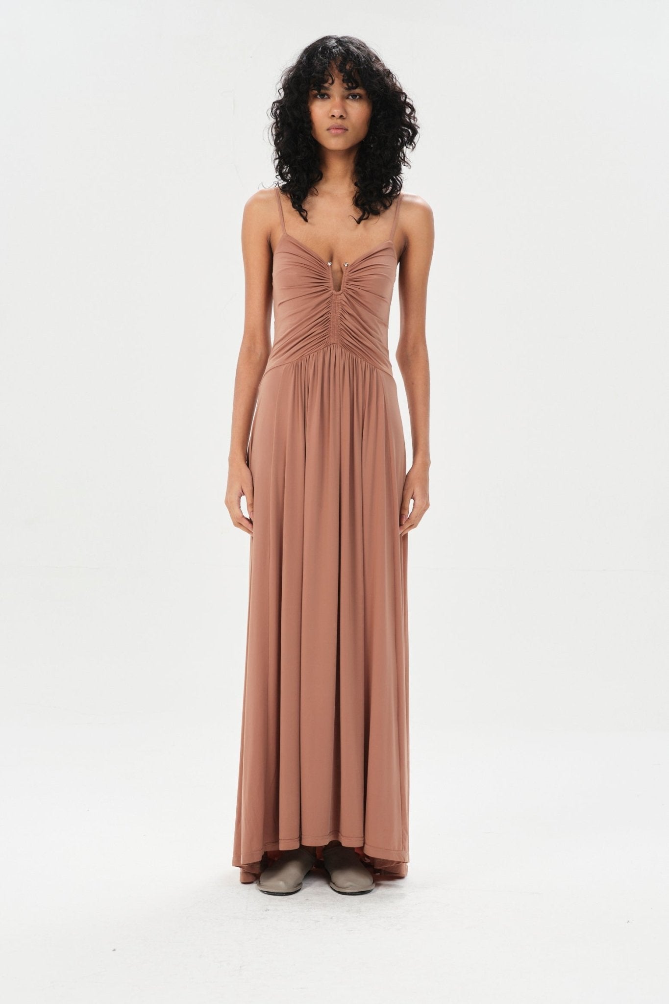 Thames Francine Midi Dress - thegreatputonmvThames Francine Midi DressThames Francine Midi DressThames Francine Midi DressDressesMaria Cherthegreatputonmv1409130Thames Francine Midi DressXSTobacco
